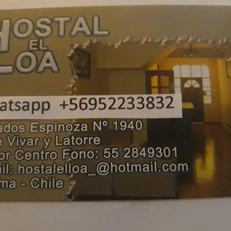Hostal El Loa Calama Esterno foto