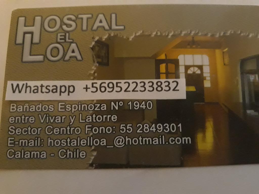Hostal El Loa Calama Esterno foto